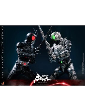 Figura de colección Kamen Rider deluxe Hot Toys con luz