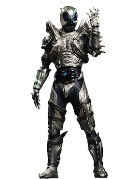 Figura de colección Kamen Rider Shadow Moon collectors Hot Toys con luz
