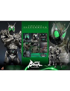 Figura de colección Kamen Rider Shadow Moon collectors Hot Toys con luz