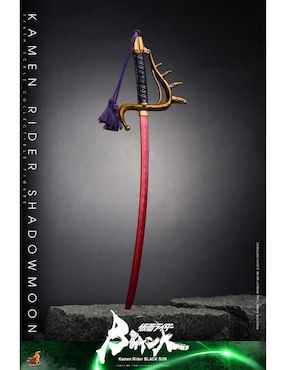 Figura de colección Kamen Rider Shadow Moon collectors Hot Toys con luz