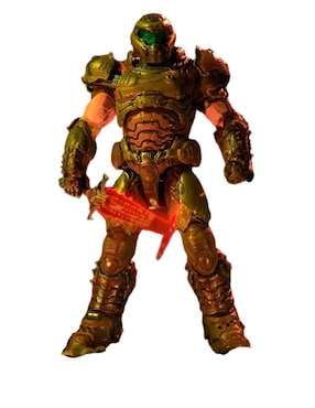 Figura De Colección Doom Eternal Doom Slayer Mondor Articulado