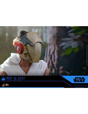 Set figuras acción Star Wars The Force Awakens Rey y D-O collectors Hot Toys