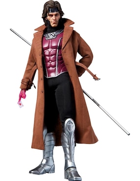 Figura De Colección Articulada Marvel Comics Gambit Sideshow