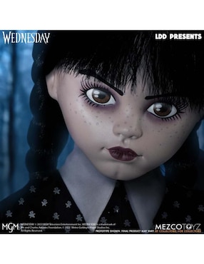Figura de colección articulada Wednesday Merlina Addams collectors Mezco