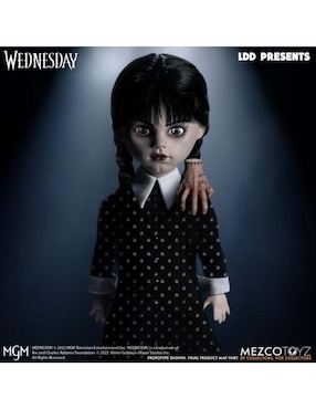 Figura de colección articulada Wednesday Merlina Addams collectors Mezco