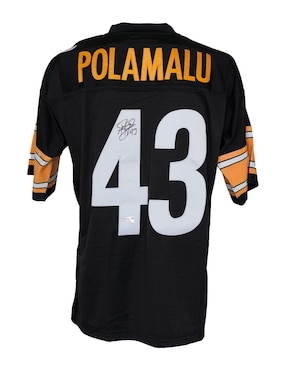 Jersey autografiado por Troy Polamalu Club de Idolos