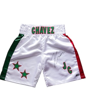 Short autografiado por Julio César Chávez Club de Idolos