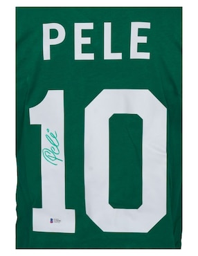 Jersey autografiado por Pelé Club de Idolos