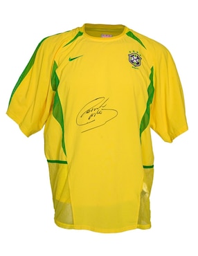 Jersey autografiado por Roberto Carlos Club de Idolos