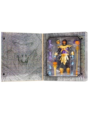 Figura de colección articulada Masters of the Universe Skeletor deluxe Mondor