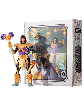 Figura de colección articulada Masters of the Universe Skeletor deluxe Mondor