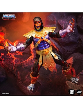 Figura de colección articulada Masters of the Universe Skeletor deluxe Mondor