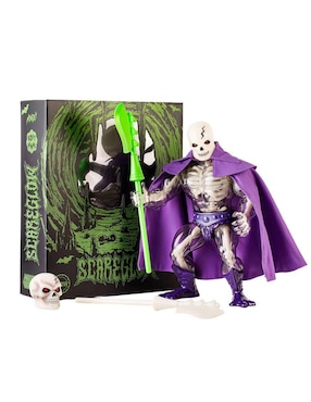 Figura de colección articulada Masters of the Universe Scare Glow chase Mondor