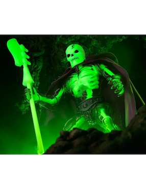 Figura de colección articulada Masters of the Universe Scare Glow chase Mondor
