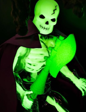 Figura de colección articulada Masters of the Universe Scare Glow chase Mondor