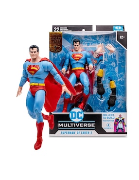 Figura De Acción Articulada DC Multiverse Superman Of Earth Macfarlane