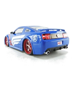 Automóvil deportivo Jada Toys ford mustang gt 2006 Capitán América