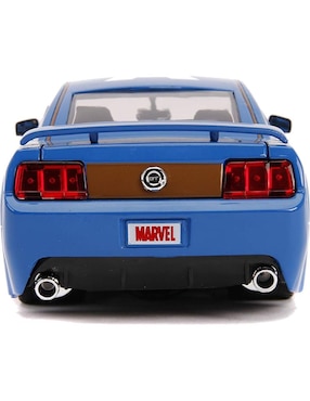 Automóvil deportivo Jada Toys ford mustang gt 2006 Capitán América