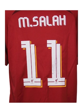 Jersey autografiado por Mohamed Salah Club de Idolos