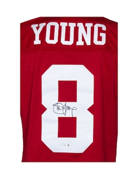 Jersey autografiado por Steve Young Club de Idolos