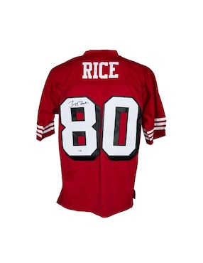 Jersey autografiado por Jerry Rice Club de Idolos