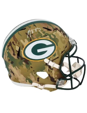 Casco autografiado por Aaron Rodgers Club de Idolos
