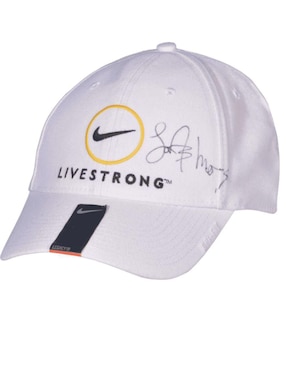 Gorra autografiado por Lance Armstrong Club de Idolos