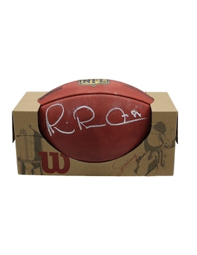 Balón autografiado por Michael Irvin Club de Idolos