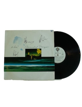 Disco de Vinilo autografiado por A-Ha Club de Idolos