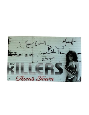 Disco de Vinilo autografiado por The Killers Club de Idolos