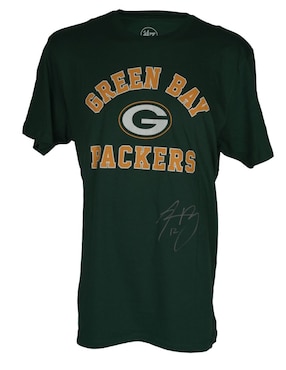 Playera autografiado por Aaron Rodgers Club de Idolos