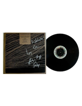 Disco de Vinilo autografiado por Radiohead Club de Idolos