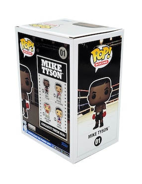 Figura Coleccionable autografiado por Mike Tyson Club de Idolos