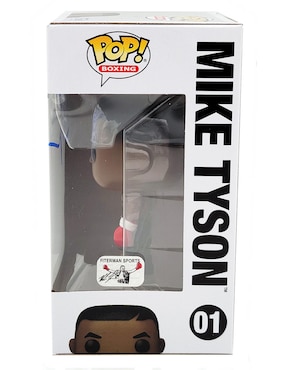 Figura Coleccionable autografiado por Mike Tyson Club de Idolos