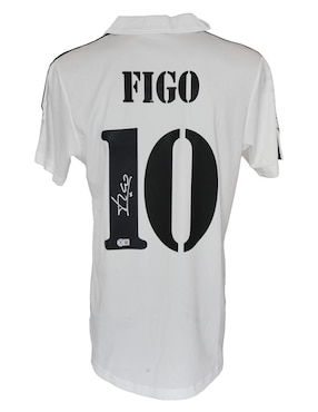Jersey autografiado por Luís Figo Club de Idolos