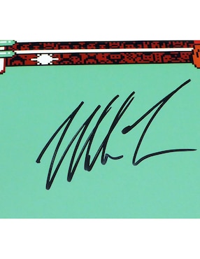 Fotografía autografiado por Mike Tyson Club de Idolos