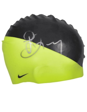 Gorra Para Natación autografiado por Inge de Bruijn Club de Idolos