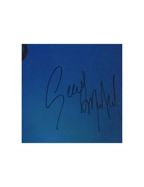 Disco de Vinilo autografiado por George Michael Club de Idolos