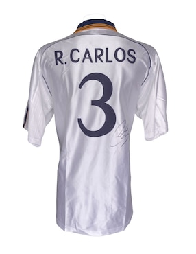 Jersey autografiado por Roberto Carlos Club de Idolos
