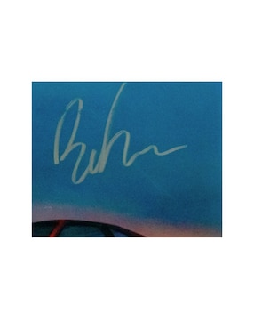 Disco de Vinilo autografiado por Beck Club de Idolos