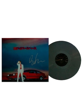 Disco de Vinilo autografiado por Beck Club de Idolos