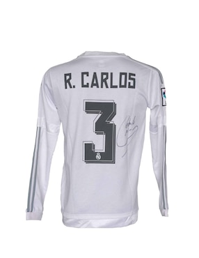 Jersey Autografiado Por Roberto Carlos Club De Idolos