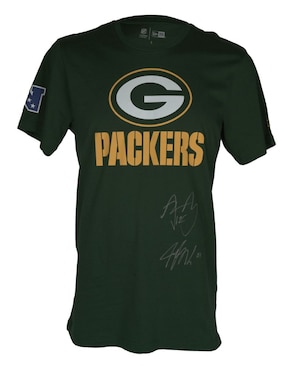 Playera autografiado por Aaron Rodgers. Jordy Nelson Club de Idolos