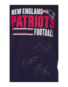 Playera autografiado por Tom Brady, Rob Gronkowski, Julian Edelman Club de Idolos