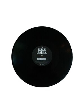 Disco de Vinilo autografiado por Public Enemy Club de Idolos