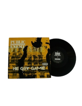 Disco de Vinilo autografiado por Public Enemy Club de Idolos