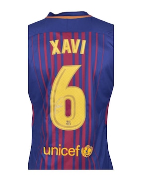 Jersey autografiado por Xavi Hernández Club de Idolos