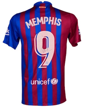 Jersey autografiado por Memphis Depay Club de Idolos