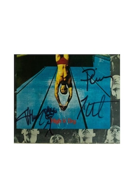 Disco de Vinilo autografiado por Def Leppard Club de Idolos