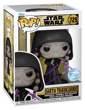 Funko POP! Star Wars Darth Traya Legends especial cabeza oscilante
